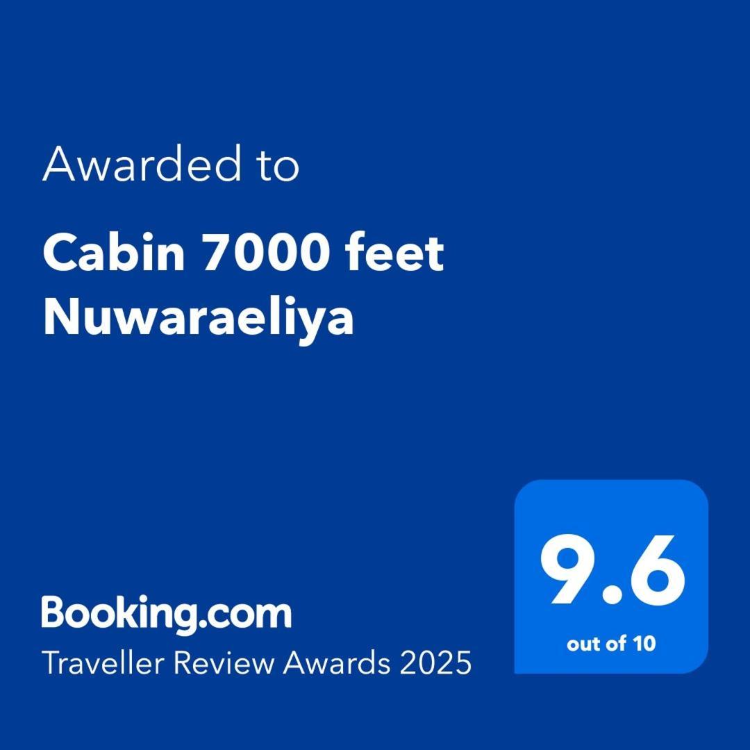 Cabin 7000 Feet Nuwaraeliya Nuwara Eliya Eksteriør bilde